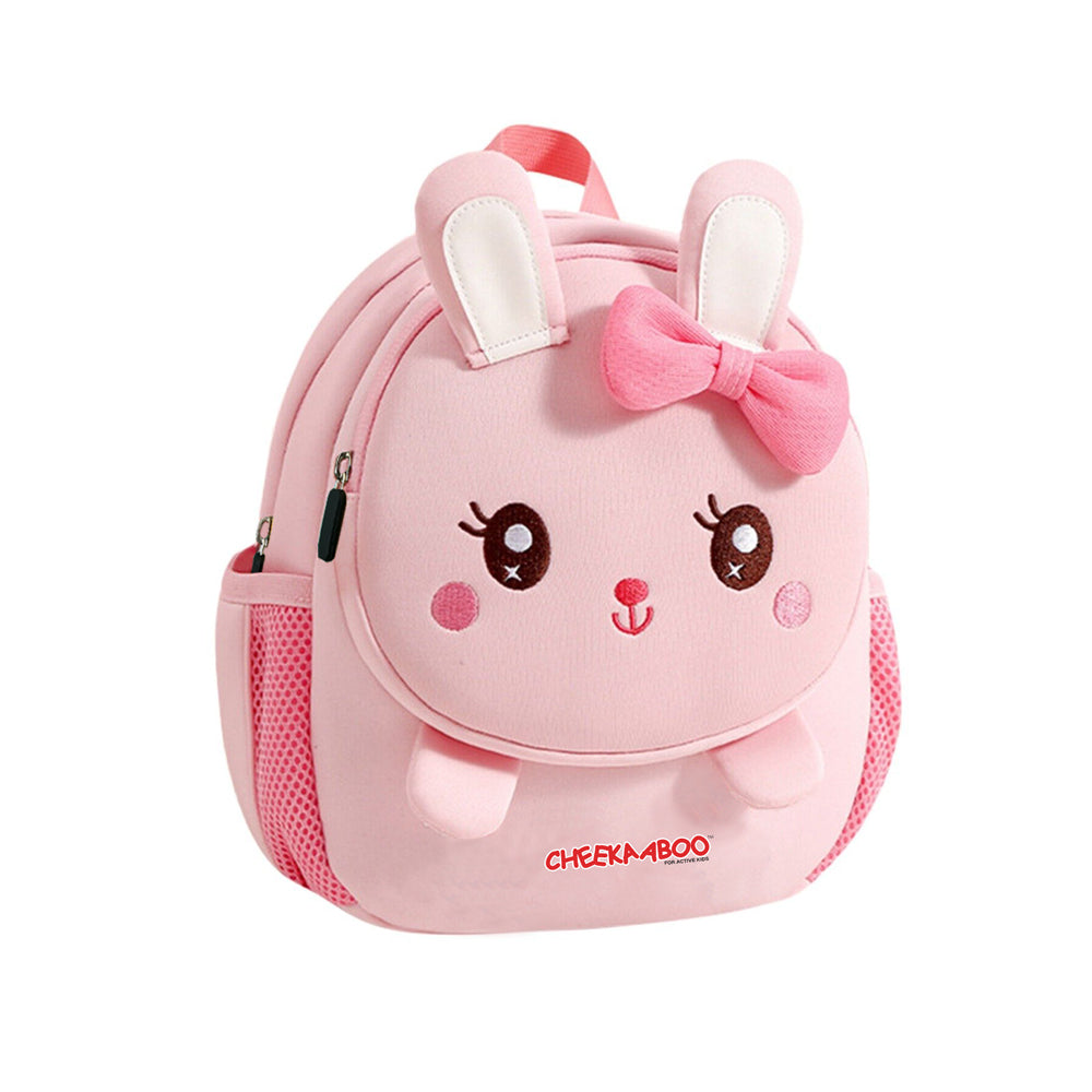 Water-Resistant Backpack with Padded Straps - Bunny