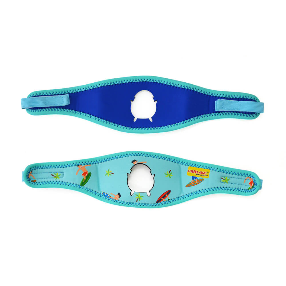 Watertight Googles with Neoprene Head Strap - Navy Blue Surfer