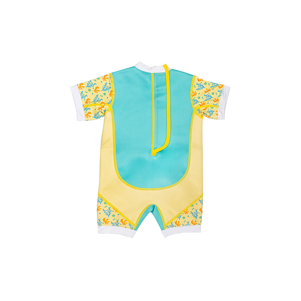 Chittybabes Baby Thermal Swimsuit UPF50+ Green Coral