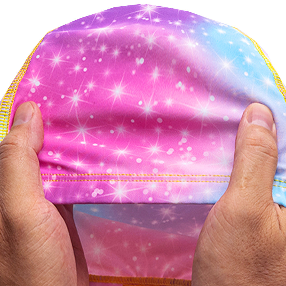Protective Toddler Swim Cap Magical Unicorn is stretchable