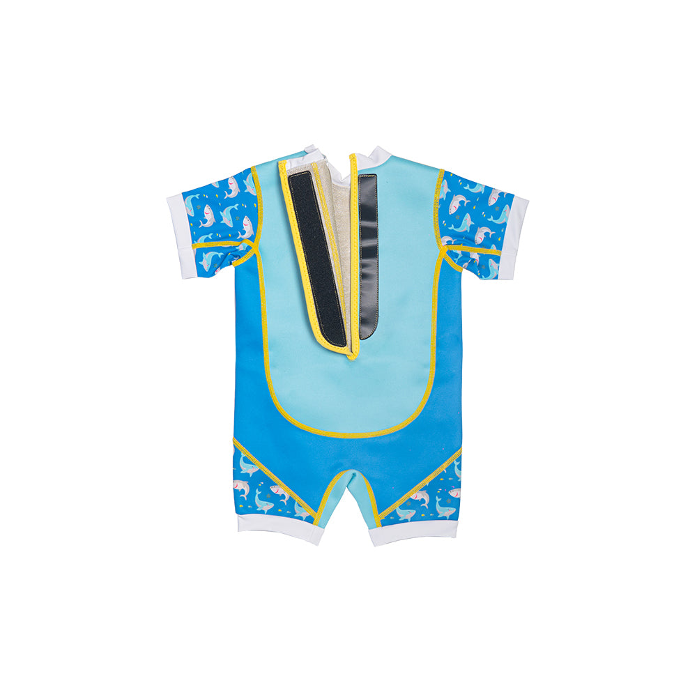 Chittybabes Baby Thermal Swimming Suits UPF50+ Blue Shark