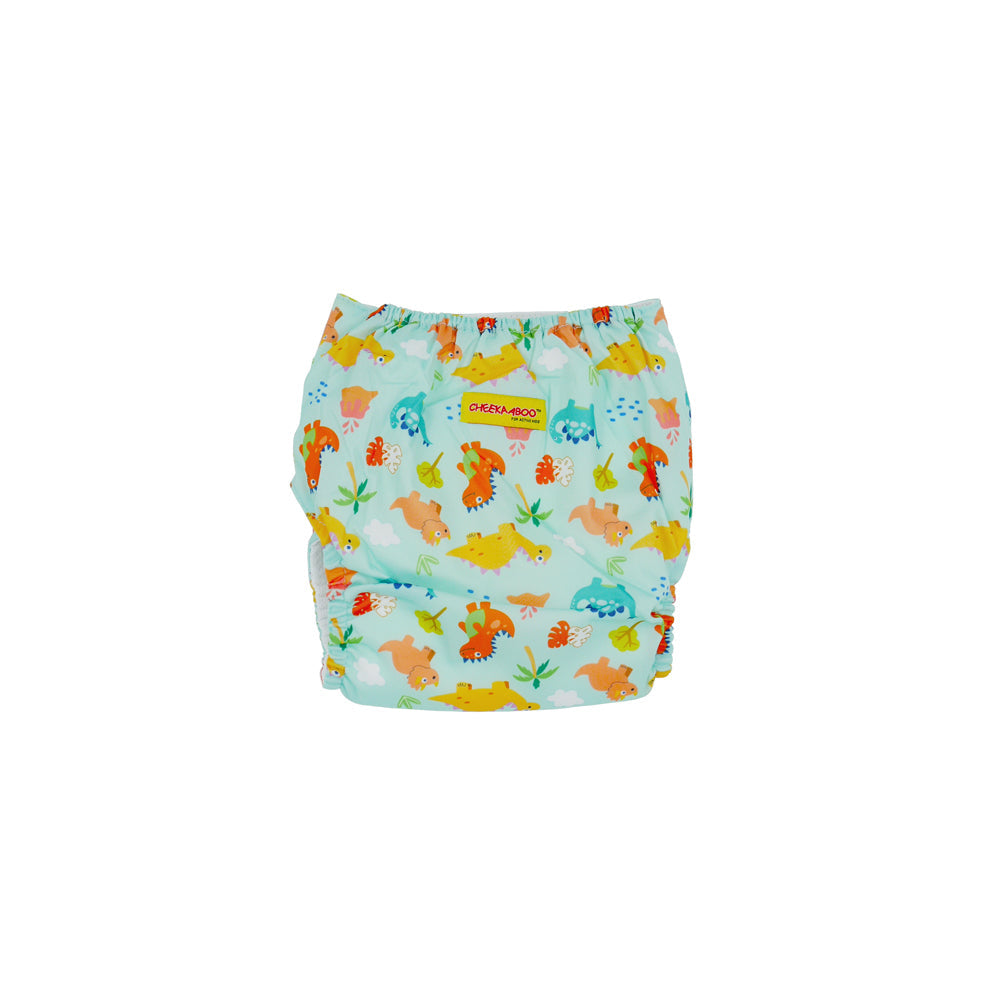 Reusable Cloth Diaper in Dino Design
