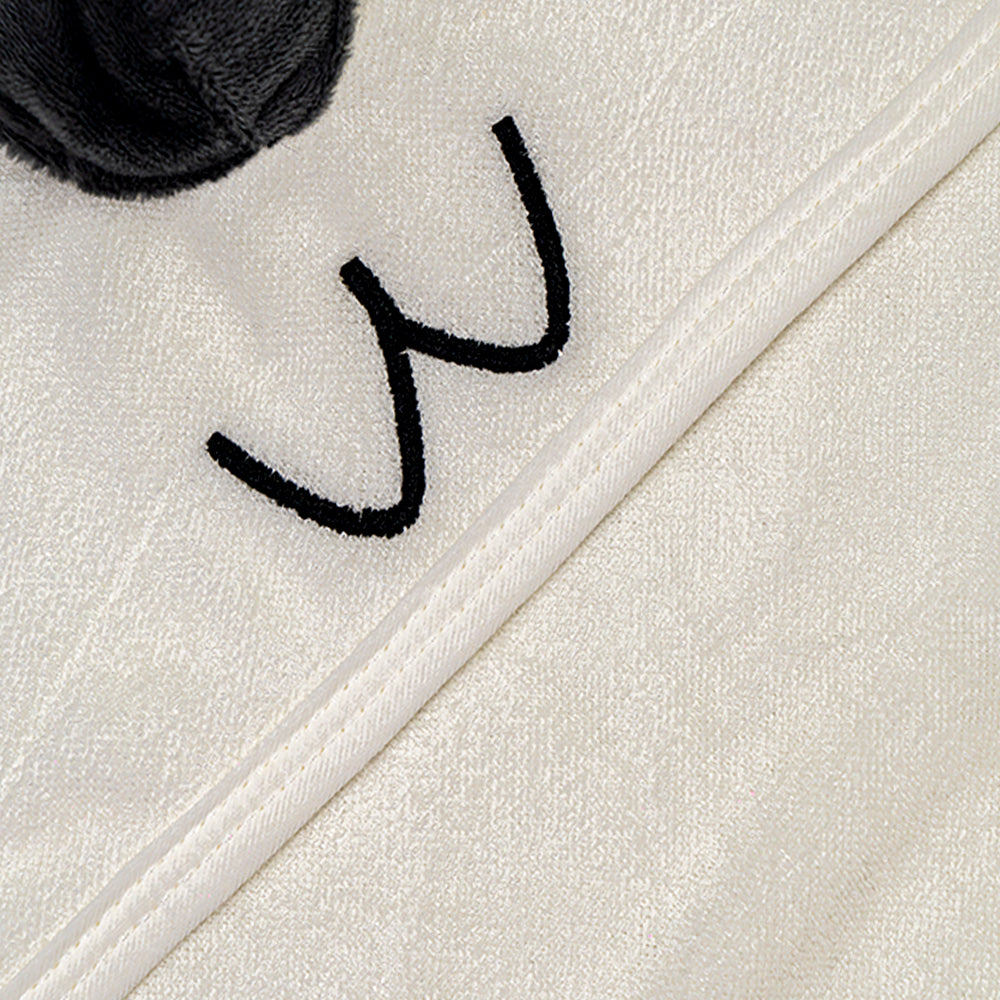 Premium Bamboo Hooded Bath Towel - Koala Bear_Close Up