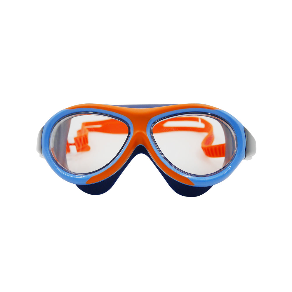 Cheekaaboo's Silicone Swimming Goggles with Wide Frames for Kids