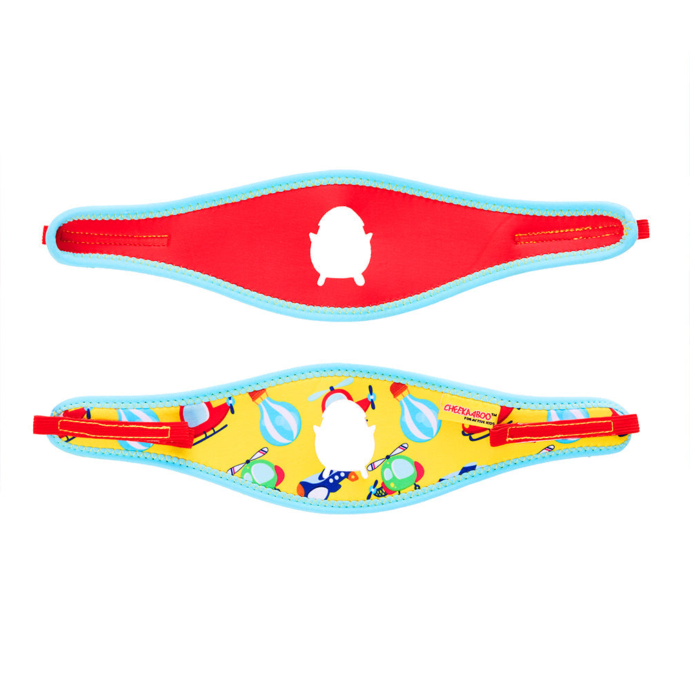 Toddler Booggles with Neoprene Head Strap Red Sky Transportation
