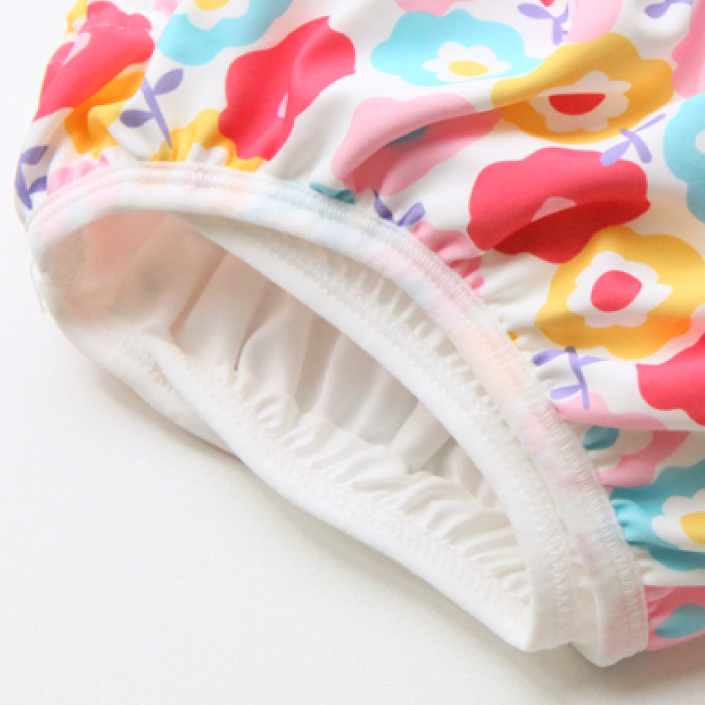 Baby Reusable Waterproof Swim Diapers - Flower ( 3 Months Above)