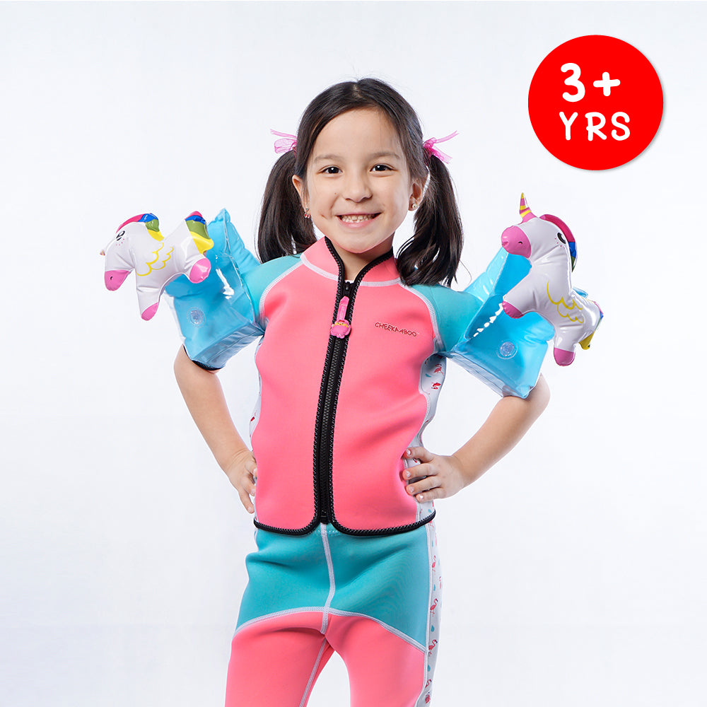 Children Inflatable Arm Floaties and Rings - Unicorn ( 3 Years Old & Above )