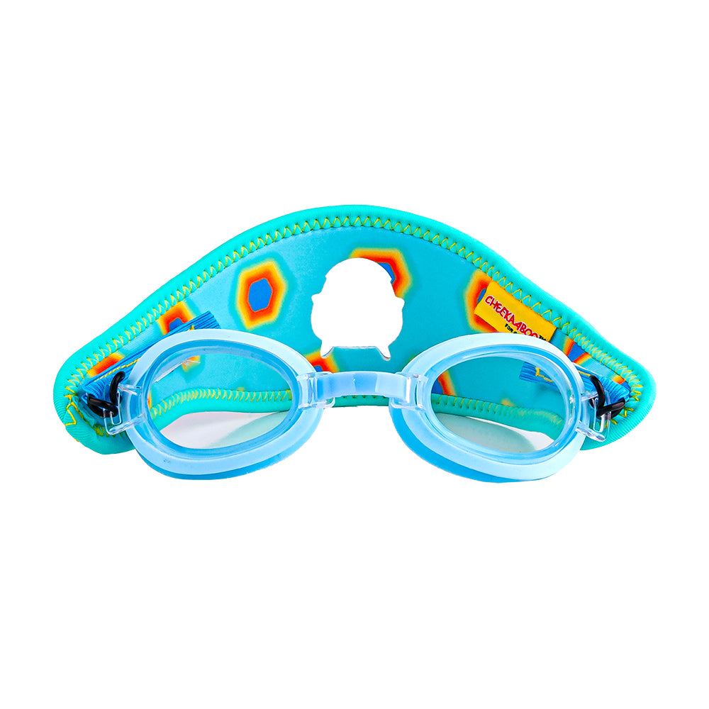 Toddler Booggles with Neoprene Head Strap Hexagon