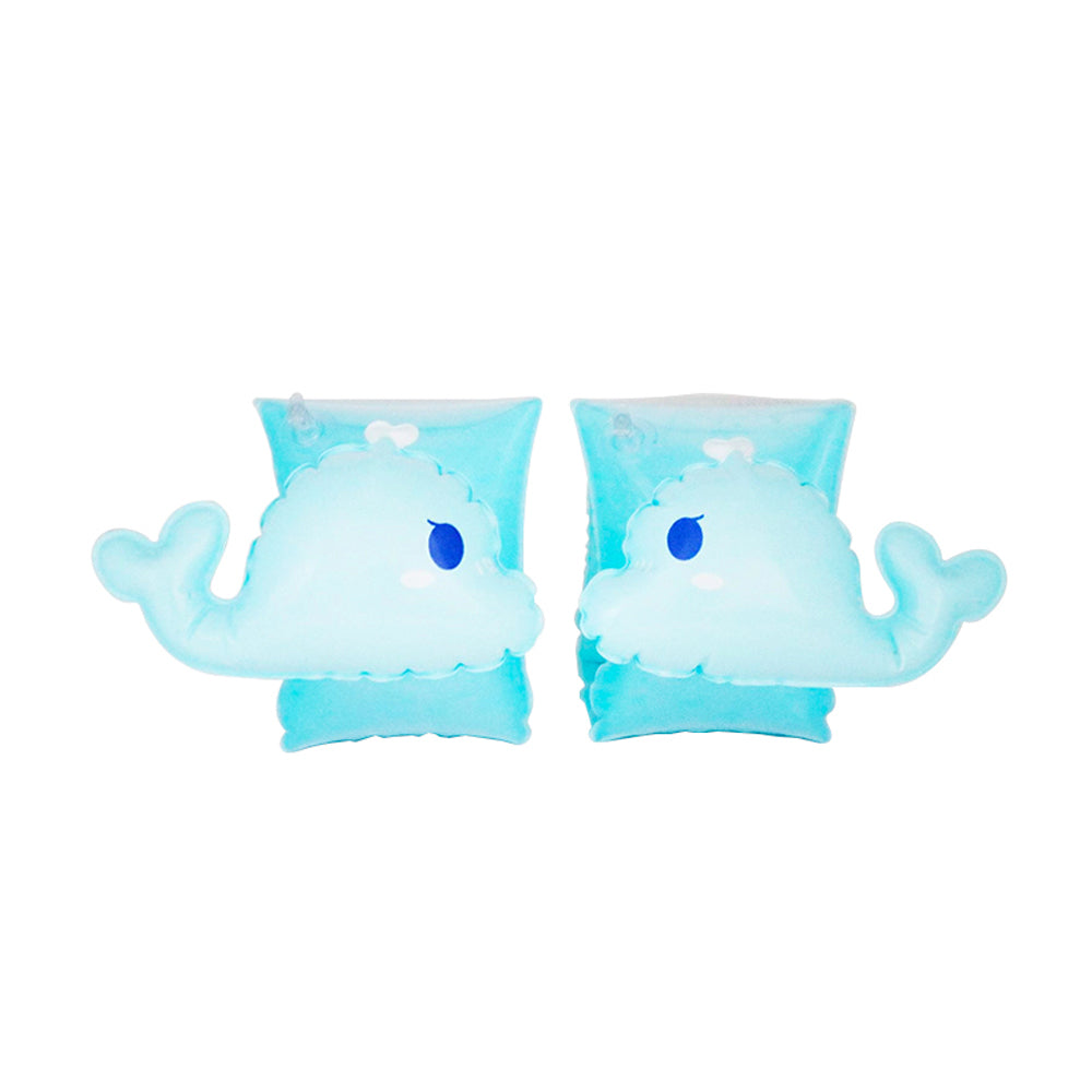 Children Inflatable Arm Floaties and Rings - Blue Whale ( 3 Years Old & Above )