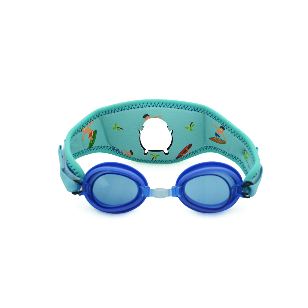 Booggles with Neoprene Head Strap - Navy Blue Surfer