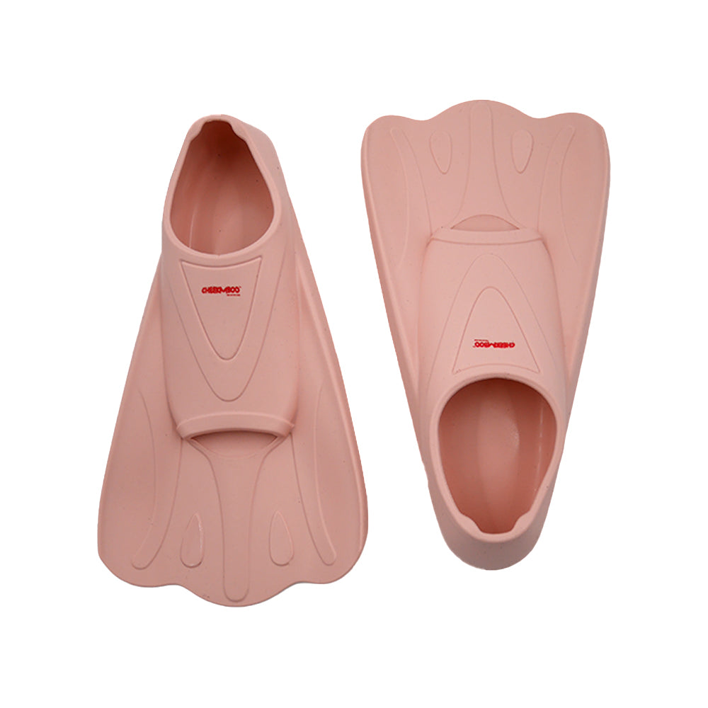 Silicone Pink Swim Fins