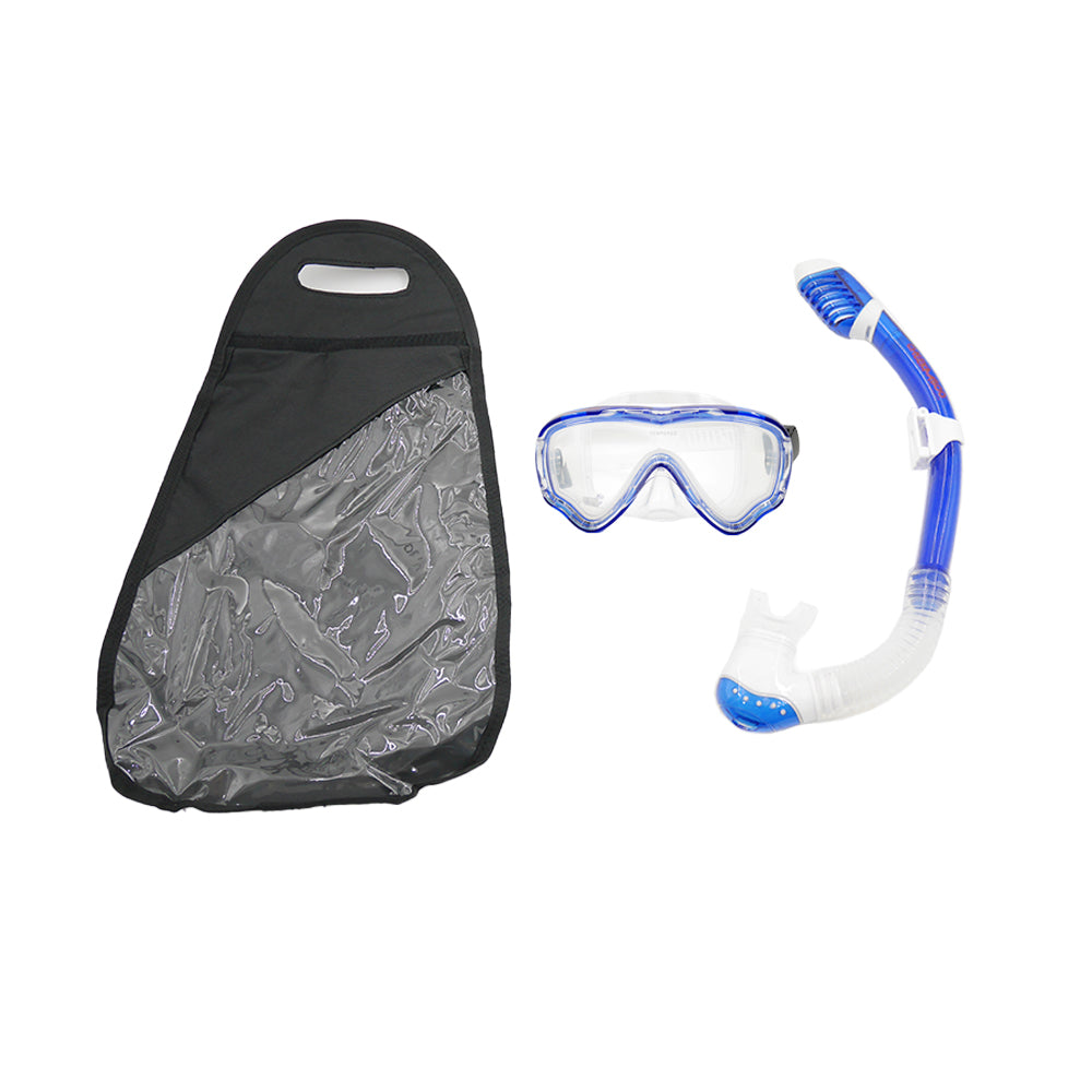 Cheekaaboo's Two Piece Snorkeling Set in Blue