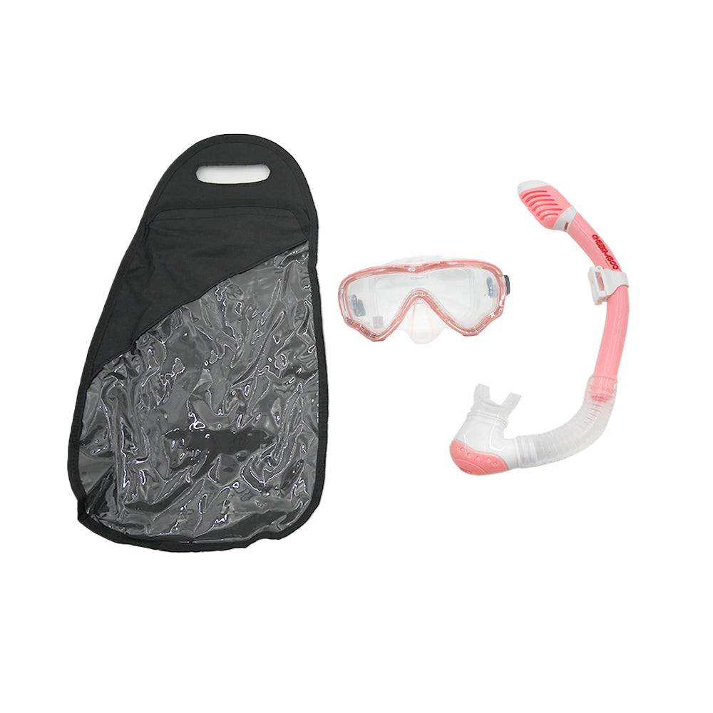 Cheekaaboo's Snorkel Mask Set in Pink