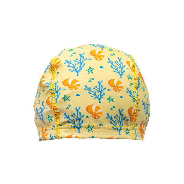 Protective Toddler Swim Cap Coral - Yellow Swim Cap