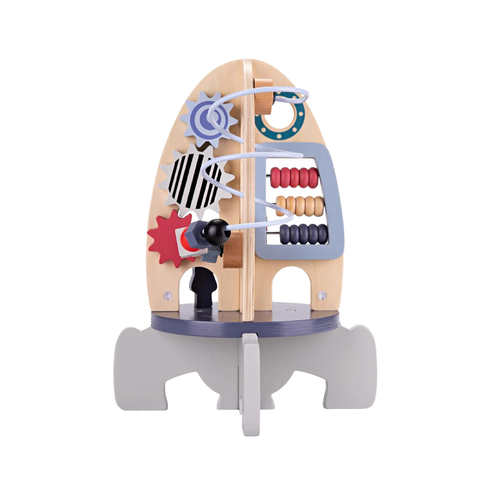 Toddlers Rocket Activity Cube Sensory Toy