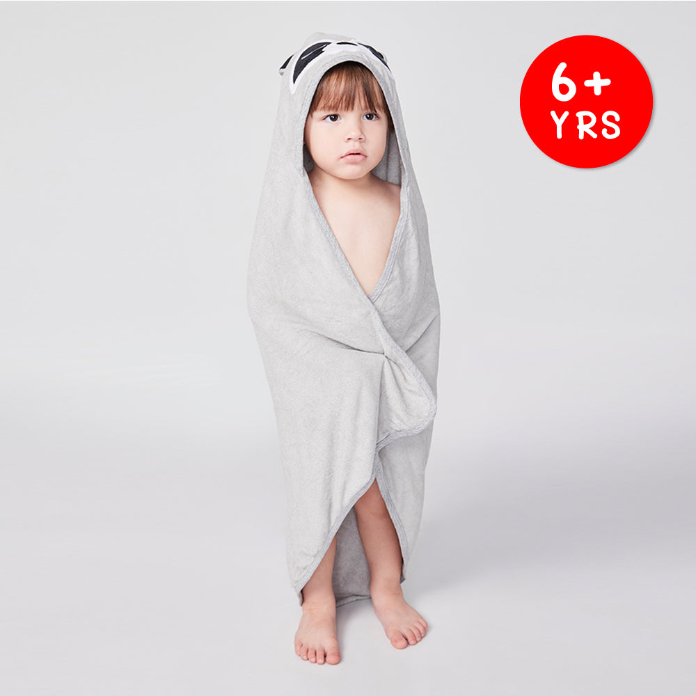 Premium Bamboo Hooded Bath Towel - Raccoon