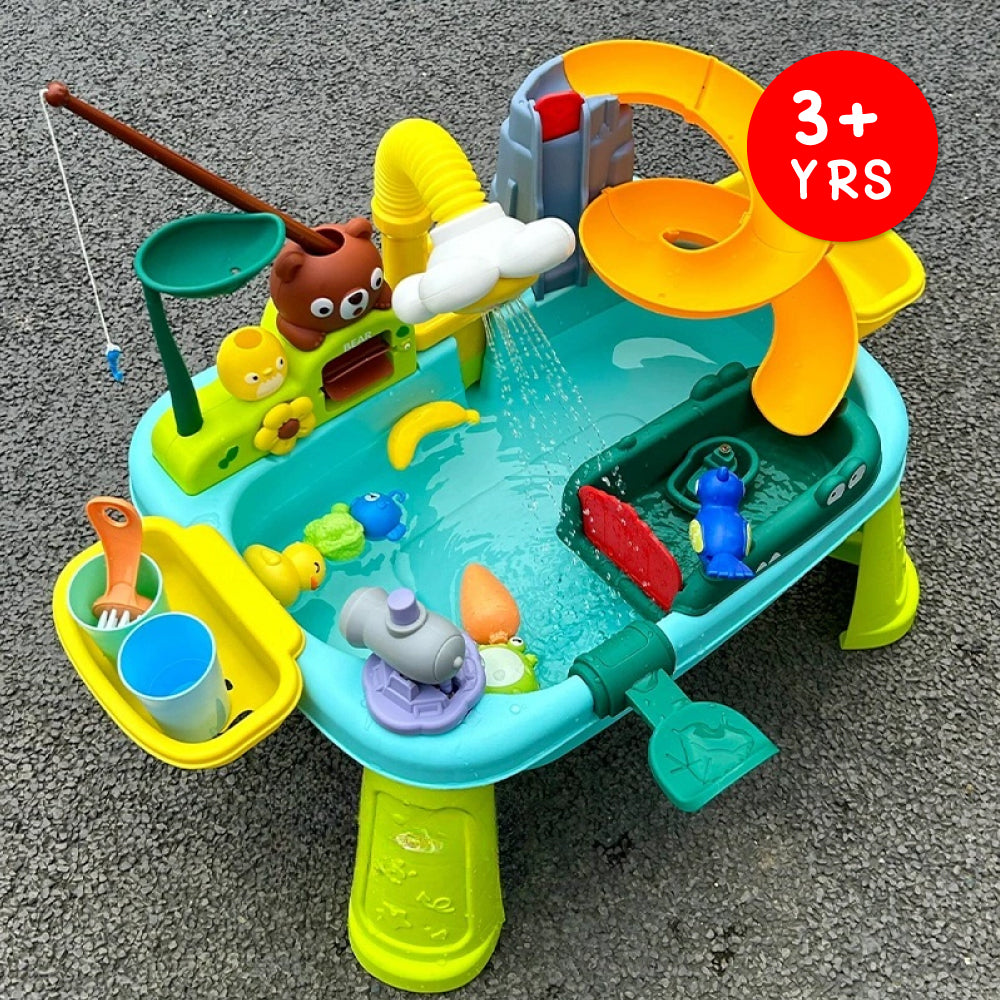 Fun Water Park Sunflower Sink with Faucet