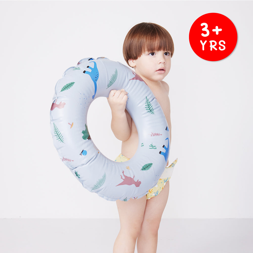 Children Inflatable Kids Swim Ring - Dino World ( 3 Years Old & Above)