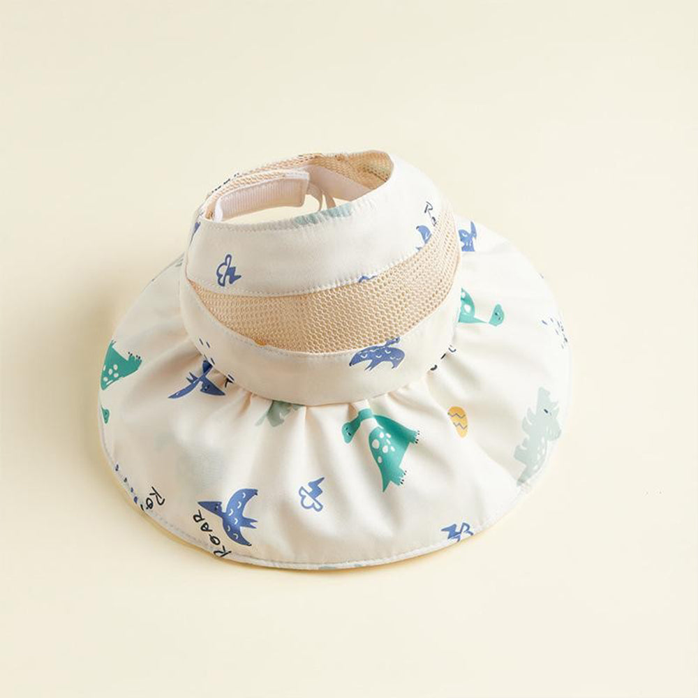 Baby Unisex UPF50+ Protection Outdoor Sun Hat - Dino