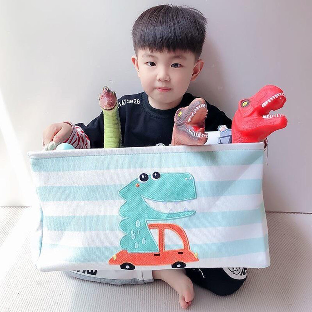 Fabric Organization Storage Bag - Dino (Rectangle)