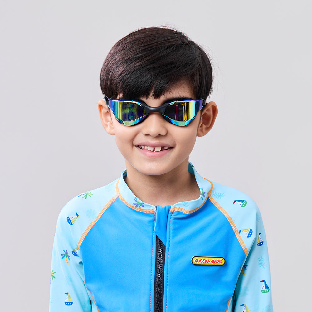 Kids Swim Goggles - Black (Above 14 years)
