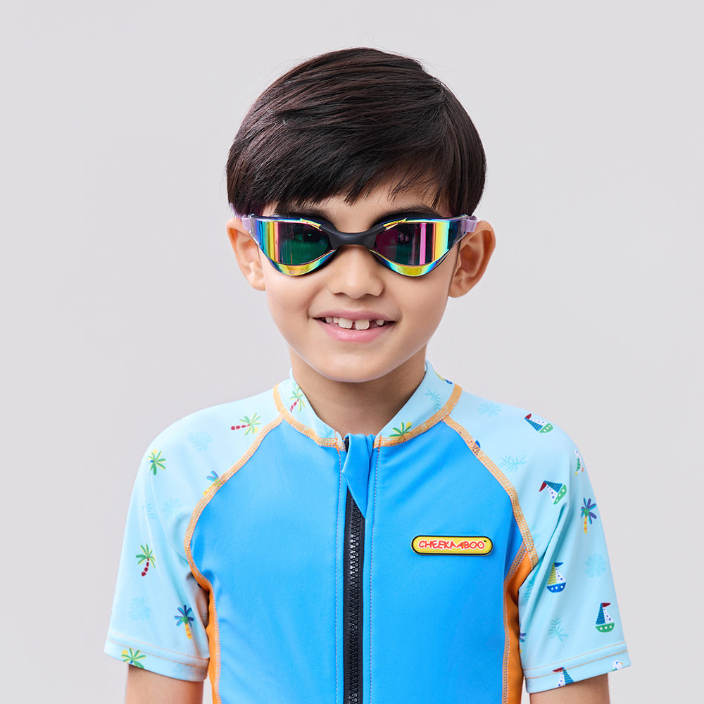 Kids Swim Goggles - Purple (Above 14 years)
