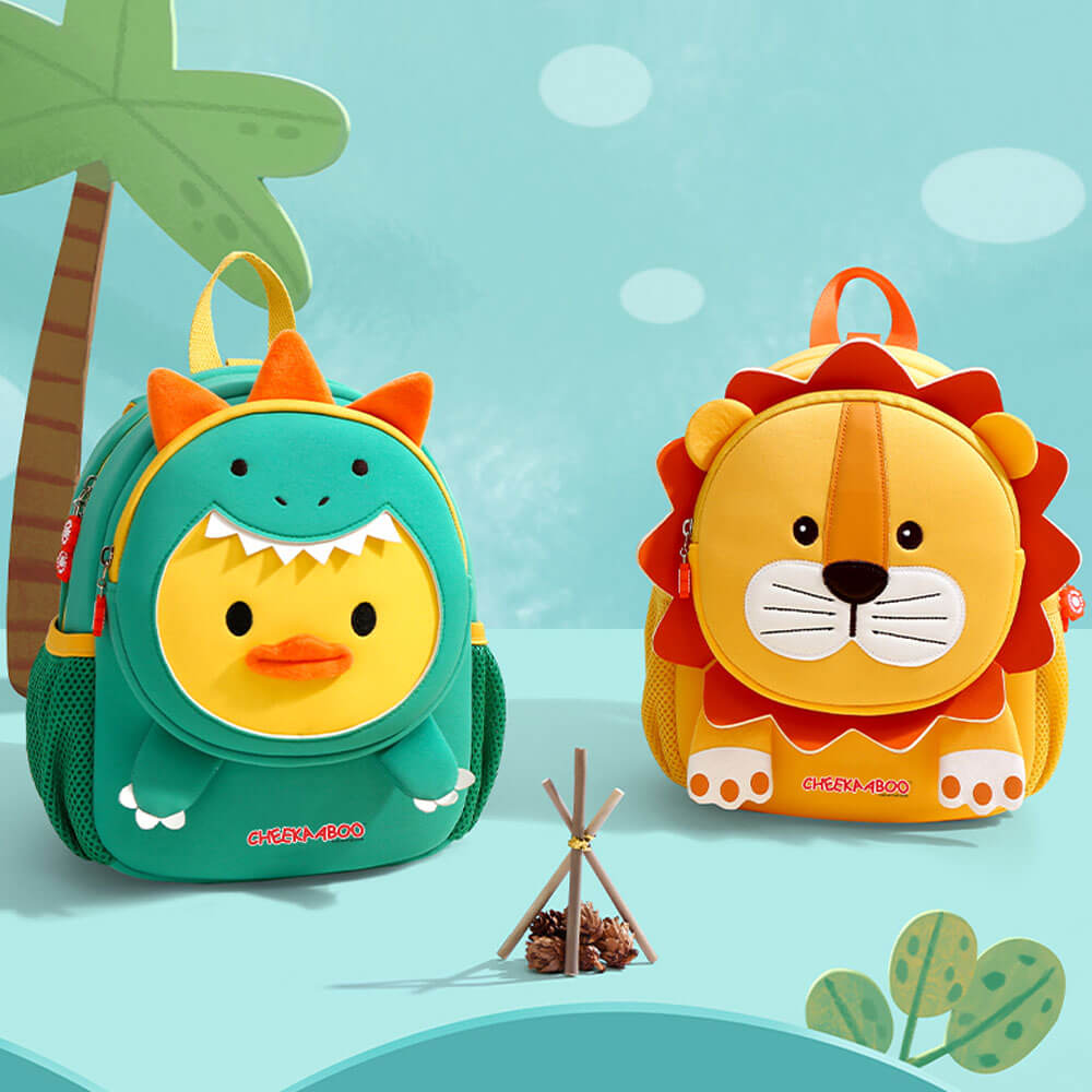 Lil Explorer Neoprene Backpack - Cute Lion (1 - 5 years)