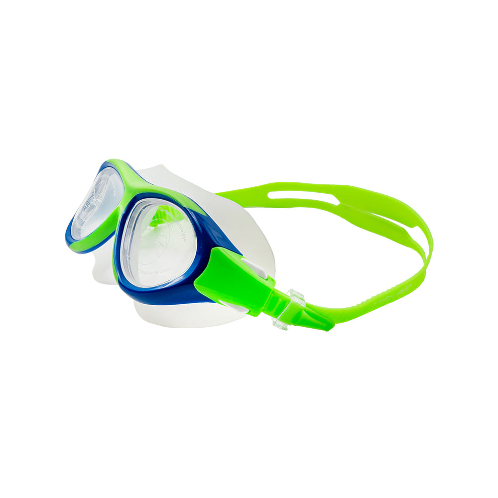 Cheekaaboo's Wide View Swimming Goggles - Green Blue