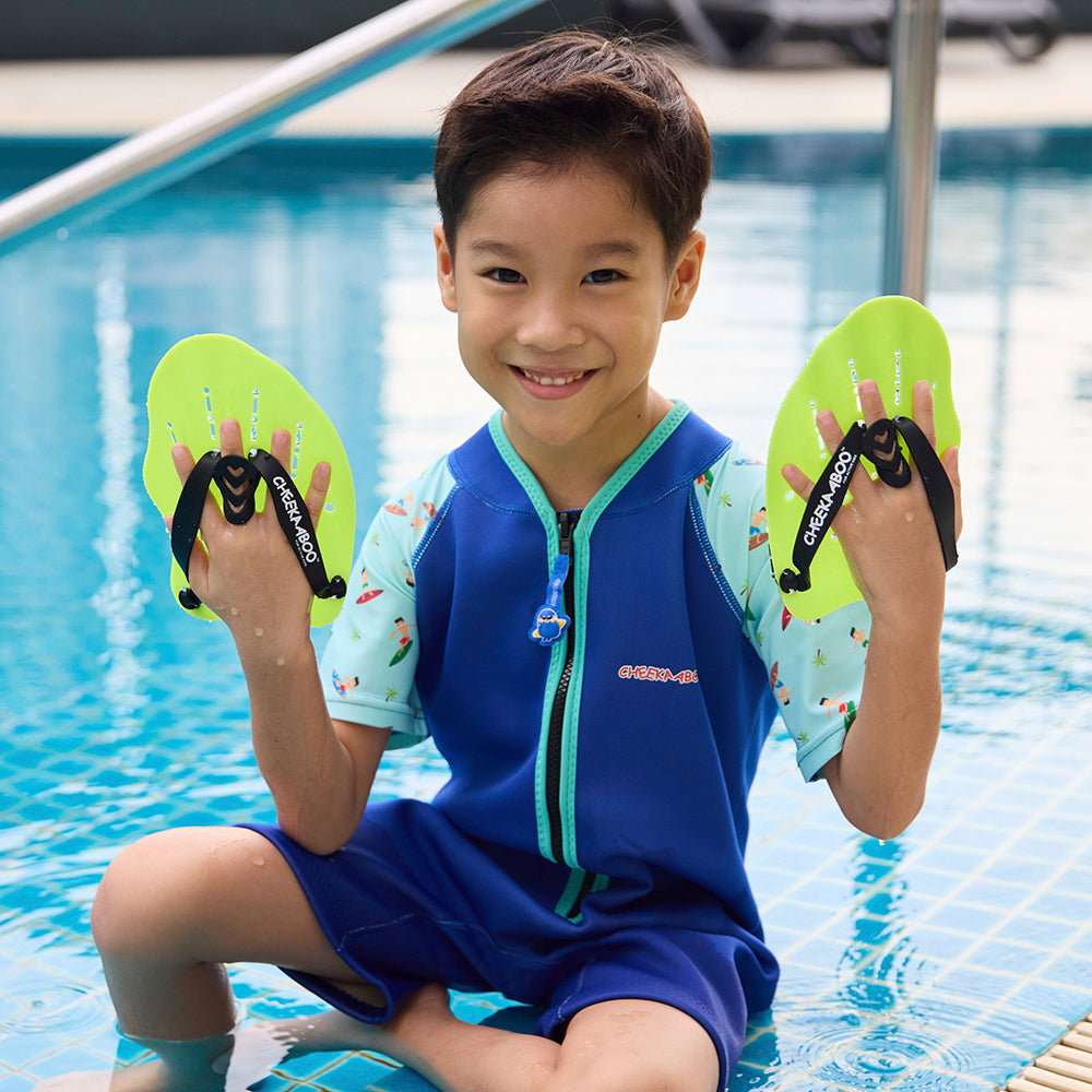 Toddler Swimming Hand Paddles - Light Green