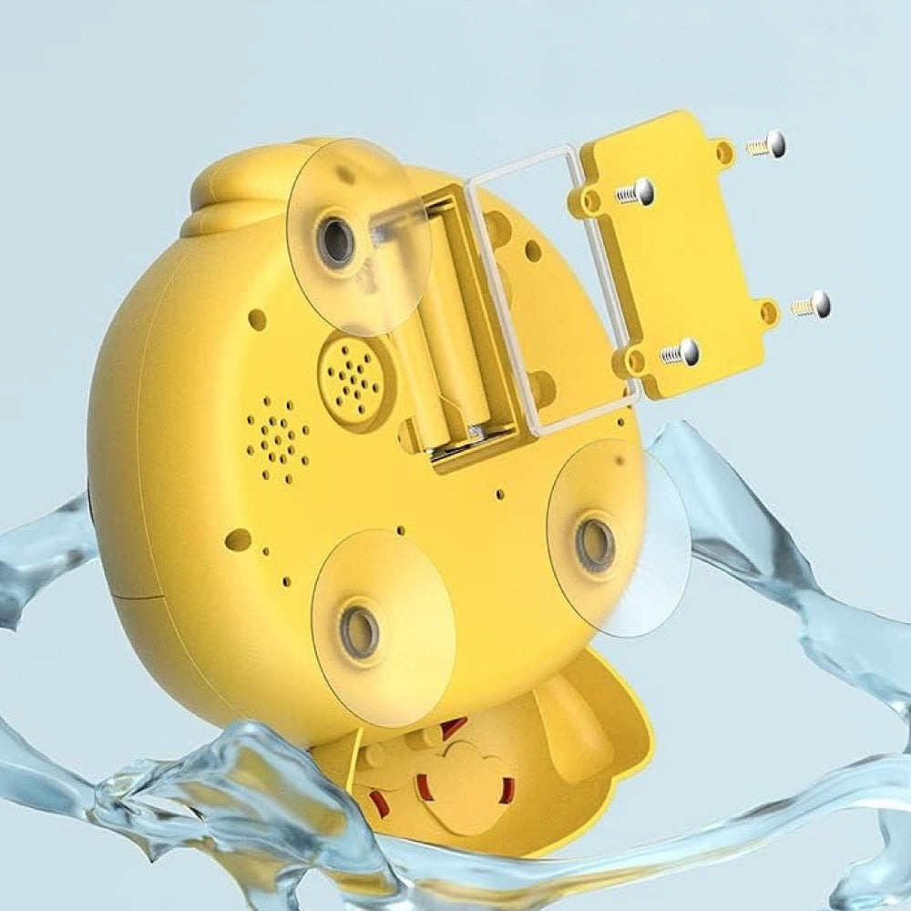 Toddler Ducky Blow Bubbles Bath Toy