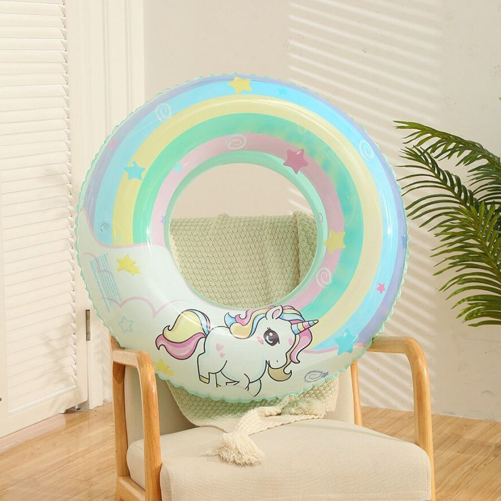 Kids Swim Ring - Rainbow Unicorn ( 3 Years Old & Above)