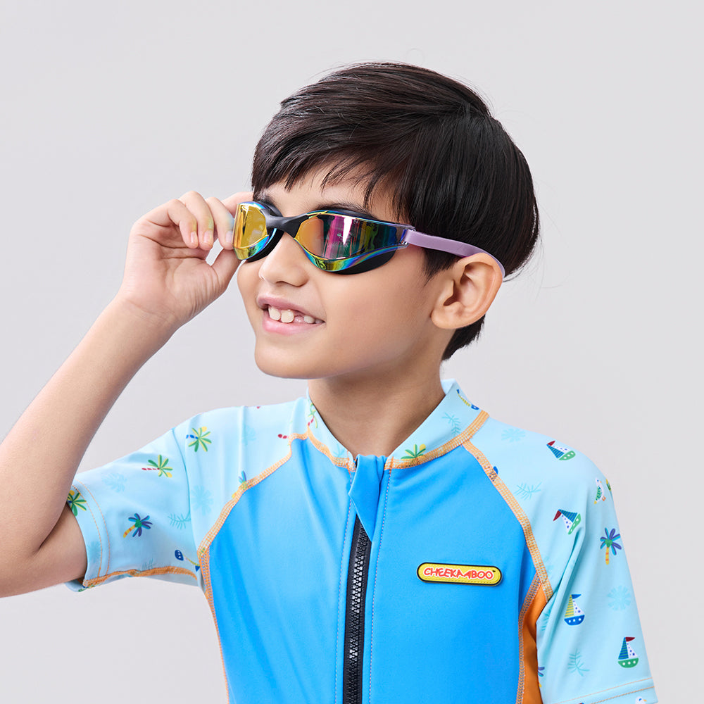 Kids Swim Goggles - Purple (Above 14 years)