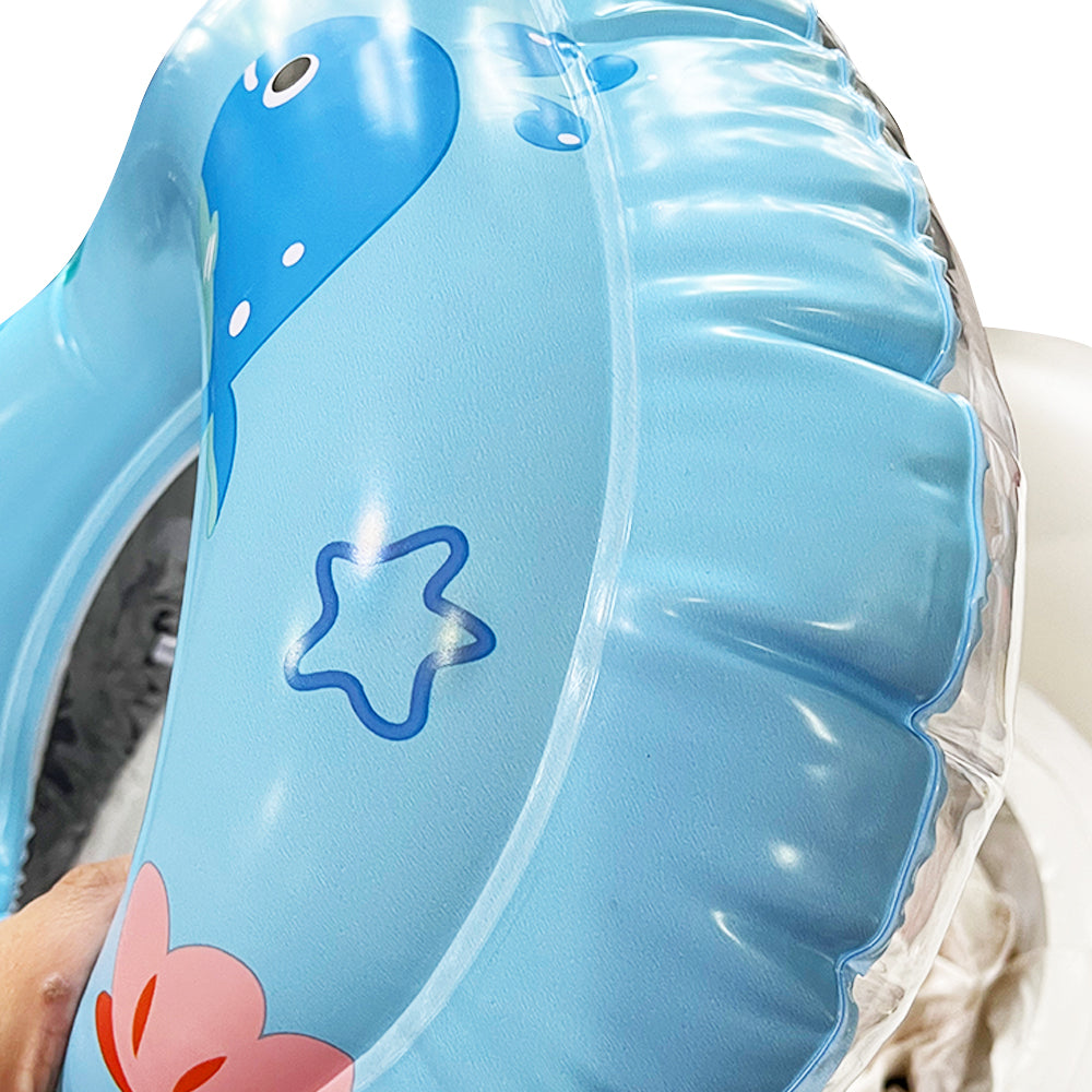 Toddler Inflatable Chest Swim Ring - Blue Ocean (2 - 5 Years)