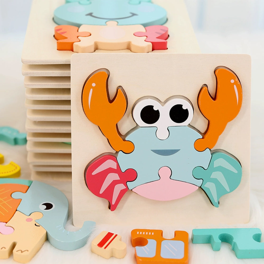 Wooden 3D Block Puzzle