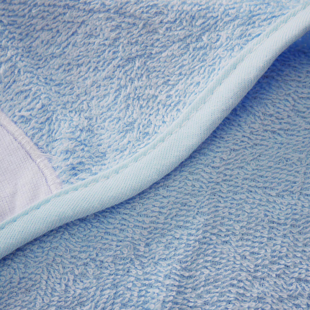3D Animal Hooded Cotton Bath Towel - Blue Penguin