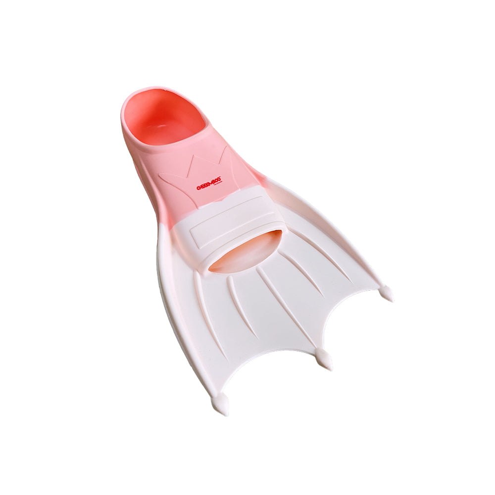 Silicone Swim Fins - Pink Peach