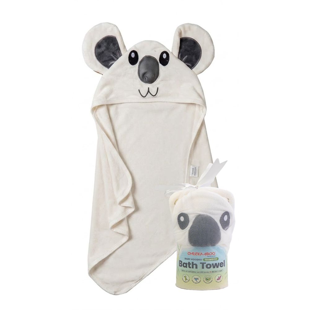 Premium Bamboo Hooded Bath Towel - Koala Bear