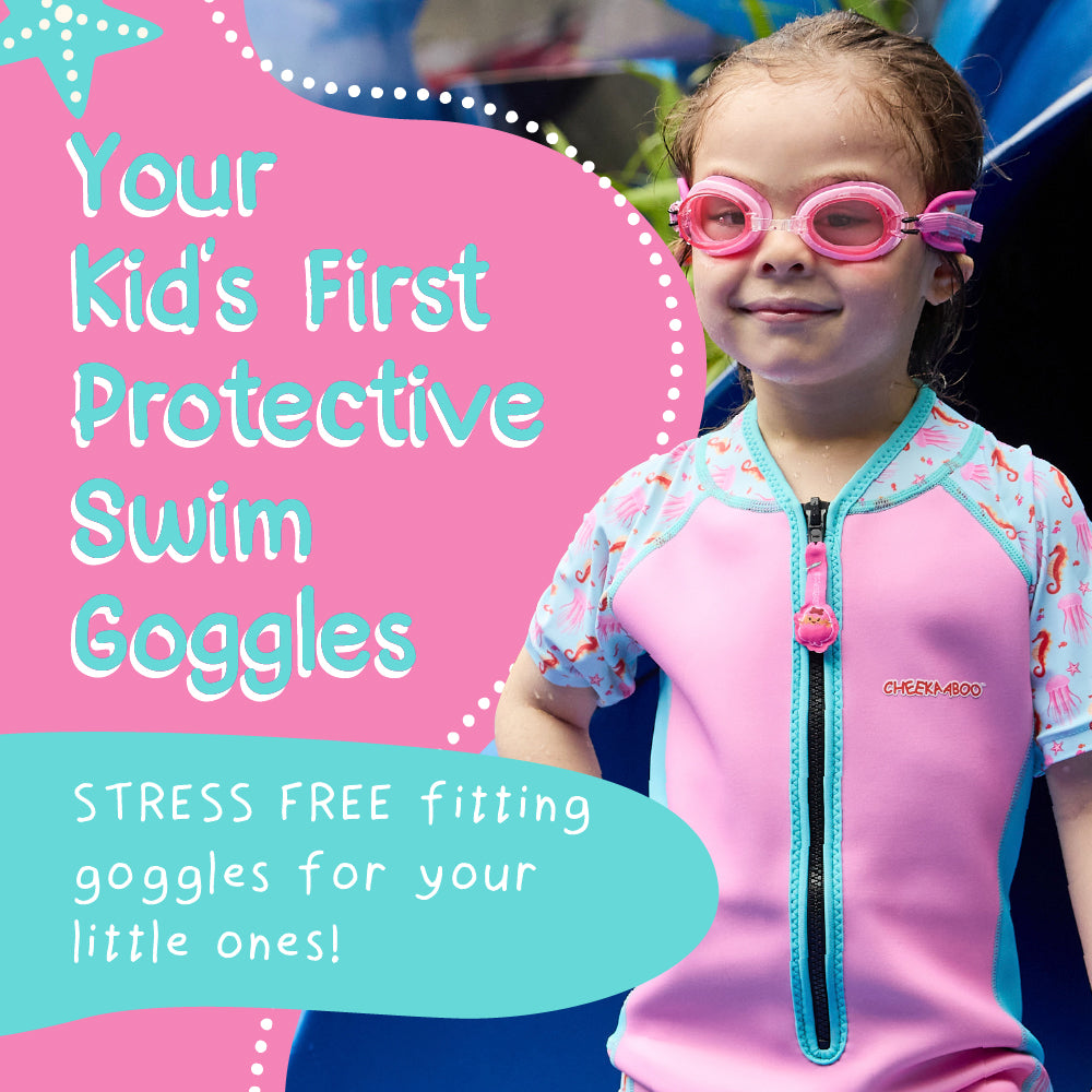 Cheekaaboo Booggles Swim Goggles - Jellyfish