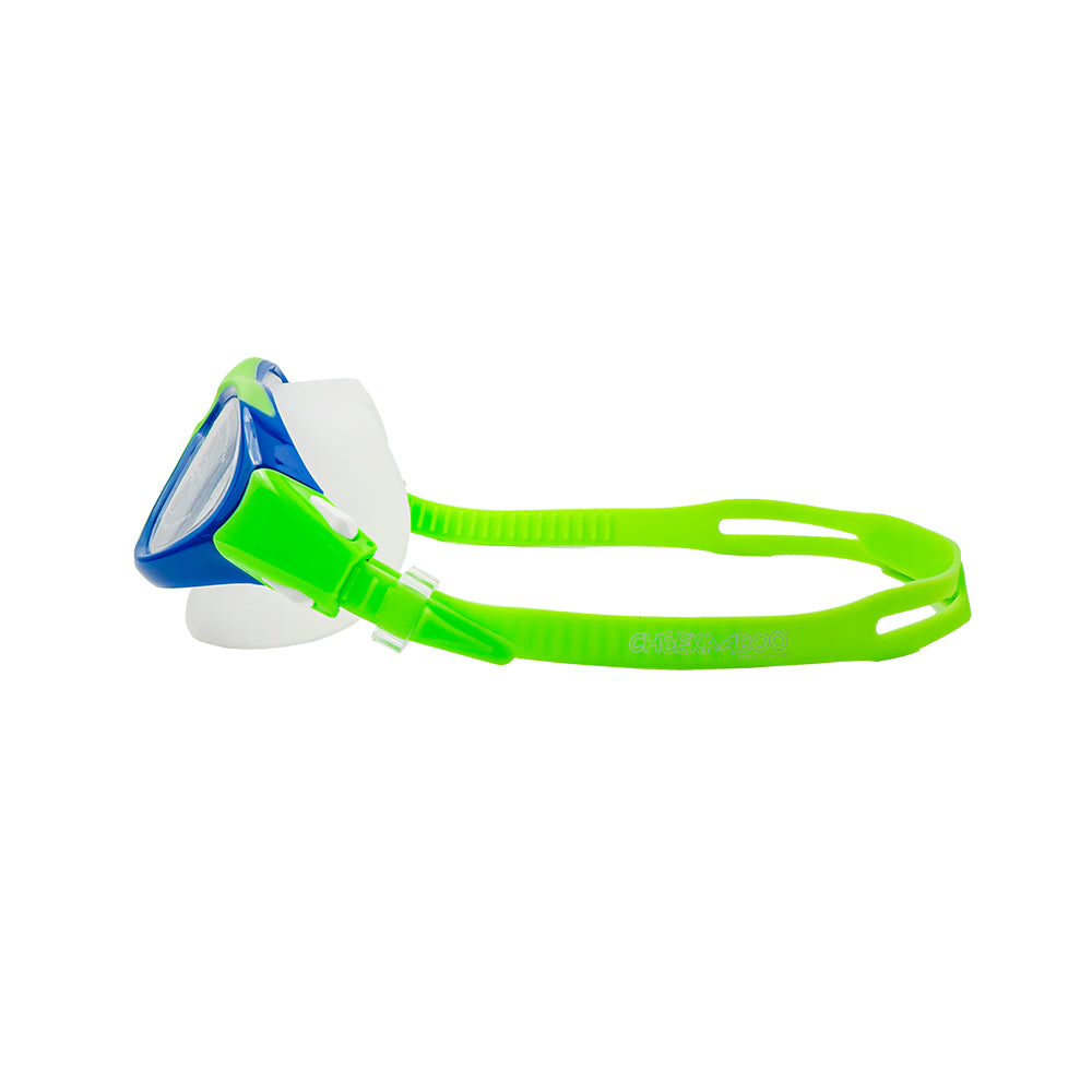 Silicone Wide Frame Swimming Goggles_Side View