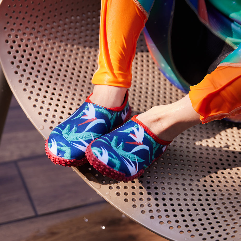Toddler's Aqua Shoes Blue Forest