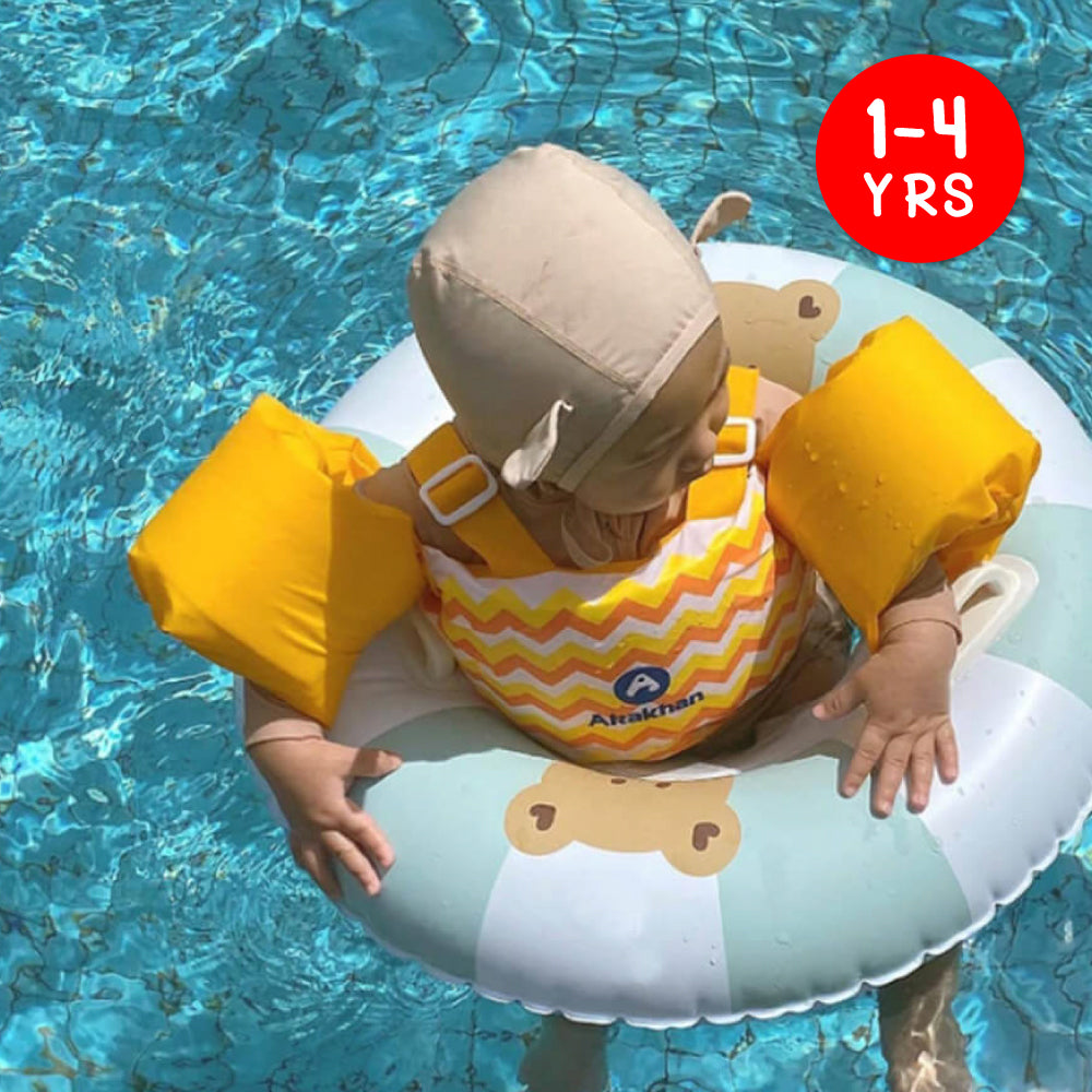 Children Inflatable Baby Swim Float - Teddy Bear ( 1 - 4 Years Old )