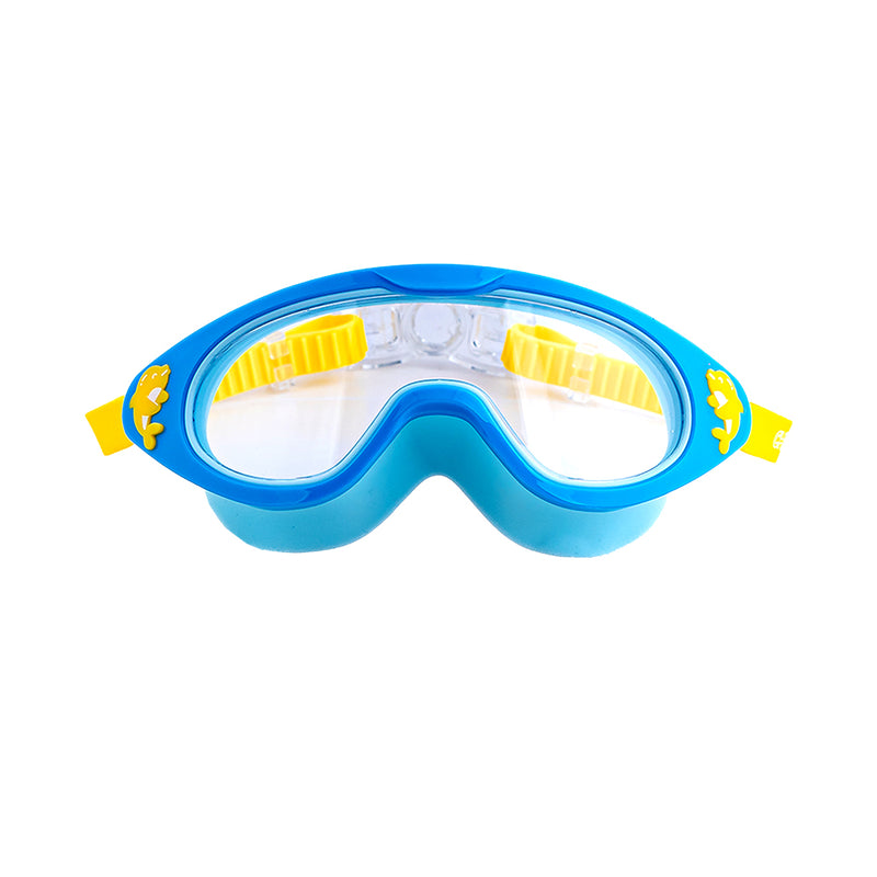 Wide Frame Swimming Goggles - Blue Dolphin