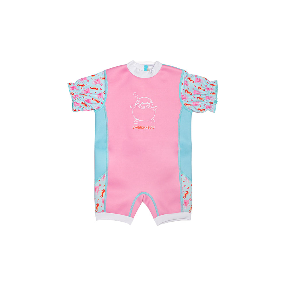 Chittybabes Baby Thermal Swimsuit UPF50+ Pink Jellyfish