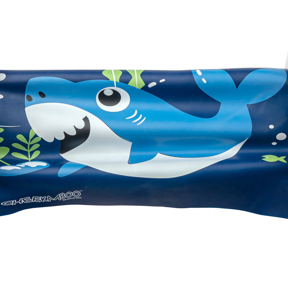 Silicone Waterproof Swimming Cap - Blue Shark (2 - 8 years)