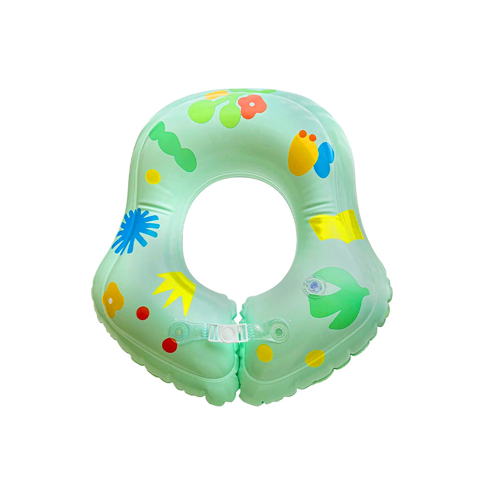 Toddler Inflatable Chest Swim Ring - Green Garden (2 - 5 Years)