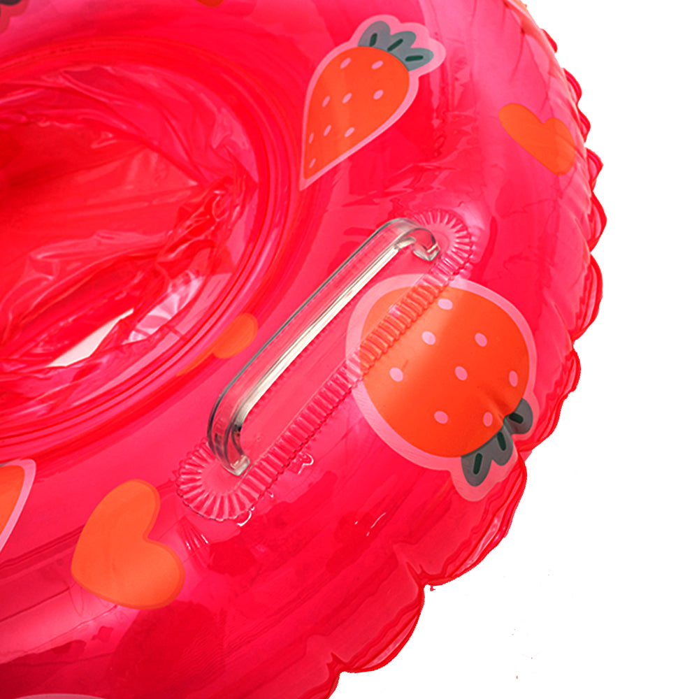 3D Children Inflatable Baby Swim Float - Strawberry (1 - 4 Years)