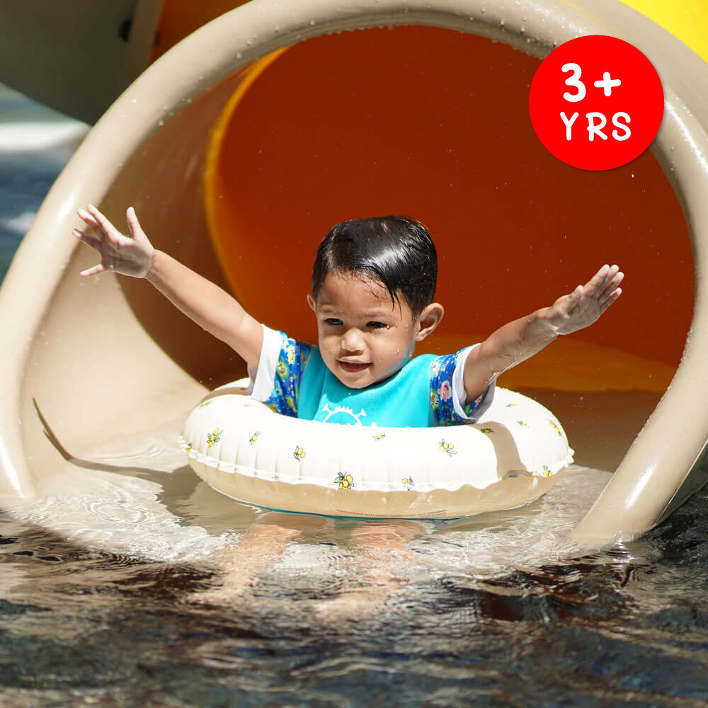 Children Inflatable Kids Swim Ring - Olive ( 3 Years Old & Above)