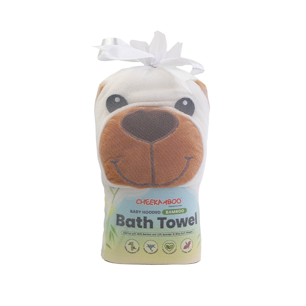 Premium Bath Towel-White Bear