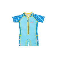 Wobbie Toddler Thermal Swimsuit UPF50+ Blue Shark_Bathing Suits